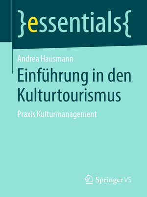 cover image of Einführung in den Kulturtourismus